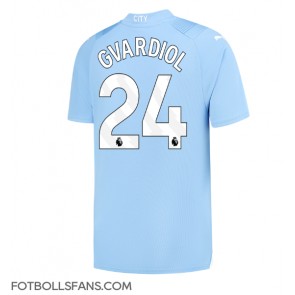 Manchester City Josko Gvardiol #24 Replika Hemmatröja 2023-24 Kortärmad